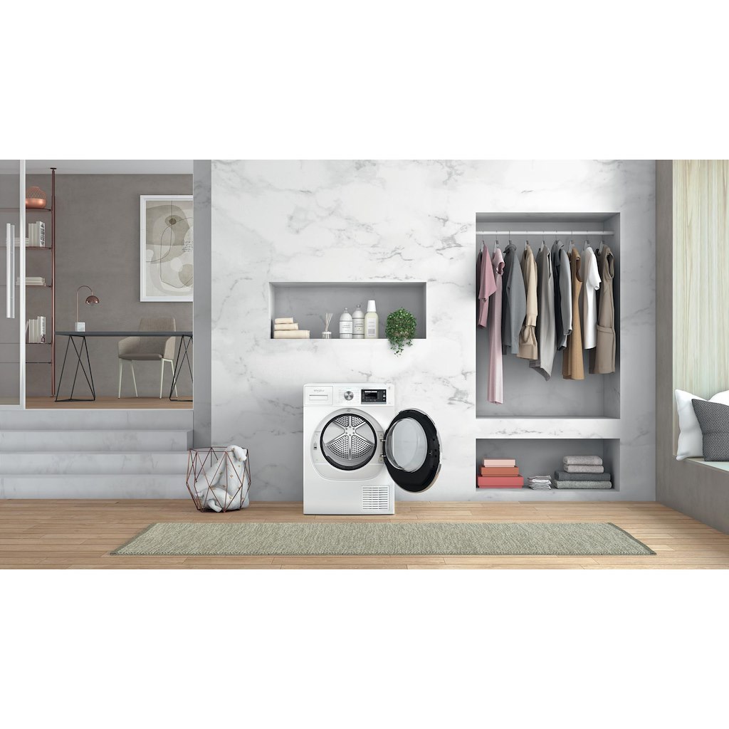 Whirlpool W6 D94WR UK 9kg Heat Pump Tumble Dryer - Image 5