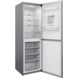 Indesit IBTNF 60182 S AQUA UK Total No Frost Fridge Freezer - Silver - Image 2