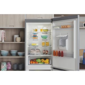 Indesit IBTNF 60182 S AQUA UK Total No Frost Fridge Freezer - Silver - Image 10