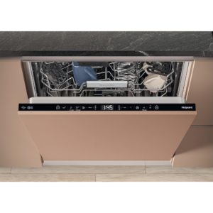 Hotpoint Hydroforce Full Size Built In Dishwasher - 14 Place Setting  - B Rated - H8I HT59 LS UK - Image 6