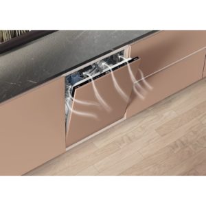 Hotpoint Hydroforce Full Size Built In Dishwasher - 14 Place Setting  - B Rated - H8I HT59 LS UK - Image 11