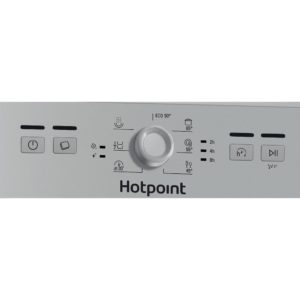 Hotpoint HSFE 1B19 S UK N Slimline 45cm Dishwasher - Silver - Image 5