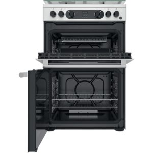 Hotpoint CD67G0CCX/UK Freestanding Gas Double Cooker - Image 2