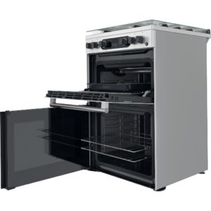 Hotpoint CD67G0CCX/UK Freestanding Gas Double Cooker - Image 4