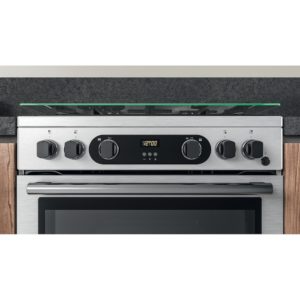 Hotpoint CD67G0CCX/UK Freestanding Gas Double Cooker - Image 8