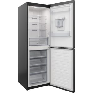 Indesit INFC850TI1KAQUA1 Freestanding Fridge Freezer - Black - Image 2