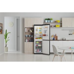 Indesit INFC850TI1KAQUA1 Freestanding Fridge Freezer - Black - Image 7