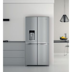 Whirlpool WQ9I MO1L UK W Collection Fridge Freezer - Stainless Steel - Image 3