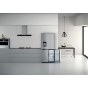 Whirlpool WQ9I MO1L UK W Collection Fridge Freezer - Stainless Steel - Image 6