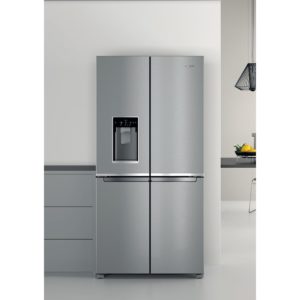 Whirlpool WQ9I MO1L UK W Collection Fridge Freezer - Stainless Steel - Image 9