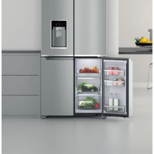 Whirlpool WQ9I MO1L UK W Collection Fridge Freezer - Stainless Steel - Image 10