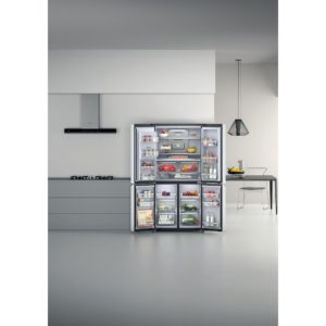 Whirlpool WQ9I MO1L UK W Collection Fridge Freezer - Stainless Steel - Image 11