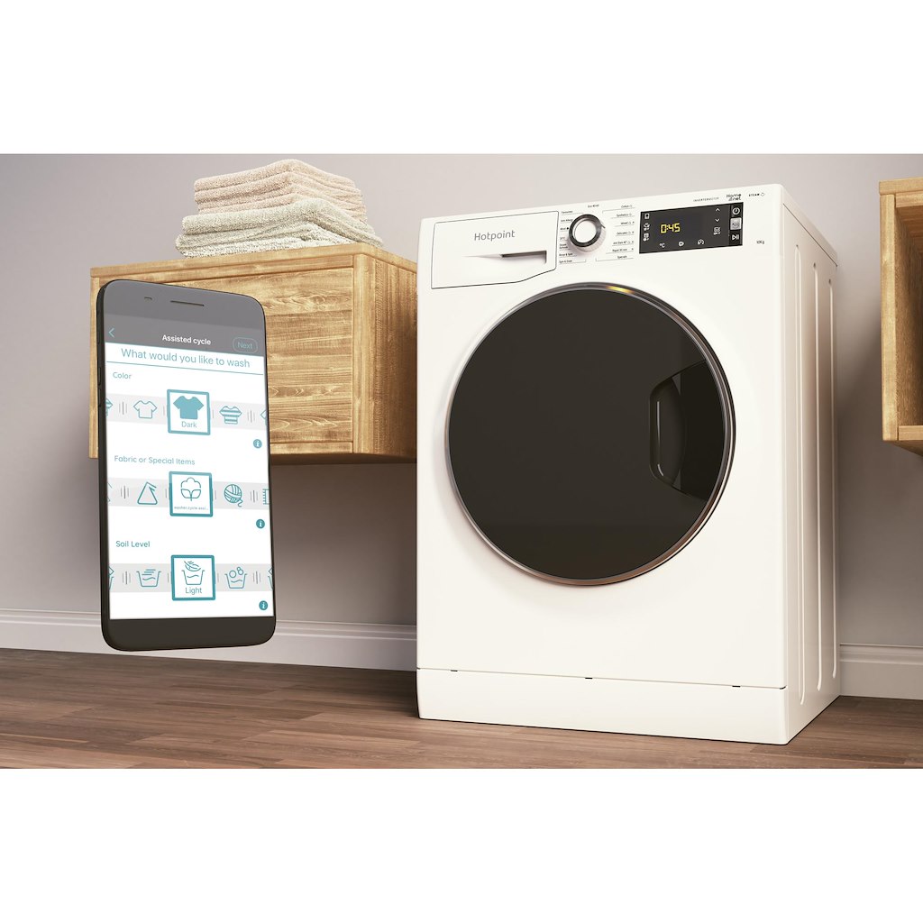 Hotpoint NLLCD1046WDAWUKN Freestanding Washing Machine - Image 10