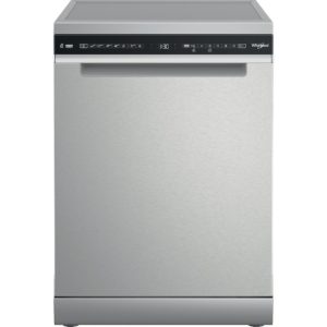 Whirlpool W7F HS51 X UK Freestanding Dishwasher- Stainless Steel