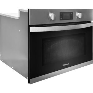 Indesit MWI 3443 IX Built-In Microwave in Stainless Steel - Image 2