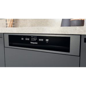 Hotpoint H3B L626 X UK Semi-Integrated Dishwasher - Inox - Image 6