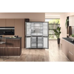 Hotpoint HQ9U2BLG 4-Door American Fridge Freezer - Inox - Image 7