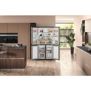 Hotpoint HQ9U2BLG 4-Door American Fridge Freezer - Inox - Image 8