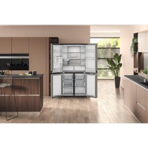 Hotpoint HQ9U2BLG 4-Door American Fridge Freezer - Inox - Image 10