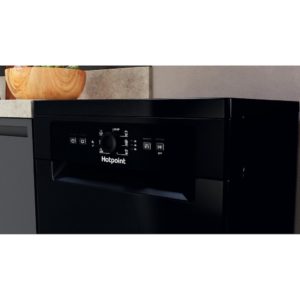 Hotpoint HSFE 1B19 B UK N Dishwasher - Black - Image 3