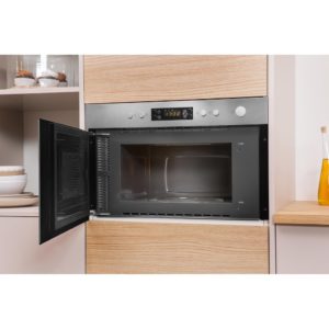 Indesit MWI 5213 IX Built-In Microwave in Stainless Steel - Image 3