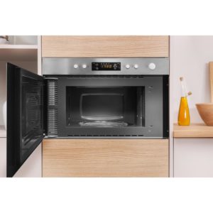 Indesit MWI 5213 IX Built-In Microwave in Stainless Steel - Image 9