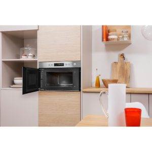 Indesit MWI 5213 IX Built-In Microwave in Stainless Steel - Image 11