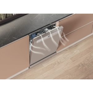 Hotpoint Full Size Freestanding Dishwasher - Stainless Steel - 15 Place Settings- B Rated - H7F HS51 X UK - Image 8