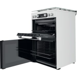 Hotpoint HD67G02CCW/UK Double Cooker - White - Image 4