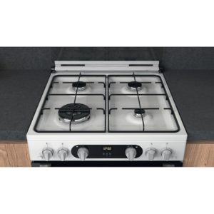 Hotpoint HD67G02CCW/UK Double Cooker - White - Image 6