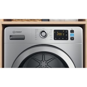 Indesit Heat Pump Tumble Dryer: Freestanding, 9,0kg - YT M11 92SS X UK - Silver - Image 6