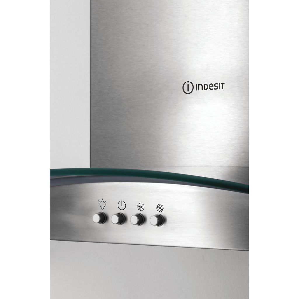 Indesit IHGC 6.5 LM X Cooker Hood - Stainless Steel - Image 4