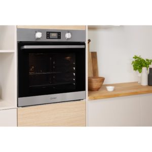 Indesit IFW 6340 IX UK Electric Single Built-In Oven - Stainless Steel - Image 3