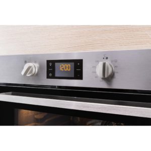 Indesit IFW 6340 IX UK Electric Single Built-In Oven - Stainless Steel - Image 4