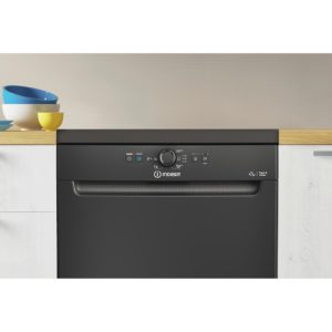 Indesit  DFE 1B19 B UK EcotimeDishwasher - Black - Image 9