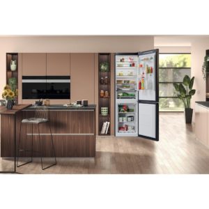 Hotpoint H7X93TSKM Freestanding Fridge Freezer - Silver - Image 5