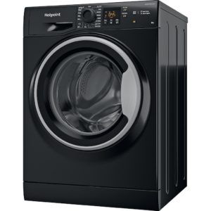 Hotpoint NSWM 864C BS UK N Black 8kg Freestanding Washing Machine - Image 2