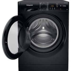 Hotpoint NSWM 864C BS UK N Black 8kg Freestanding Washing Machine - Image 3