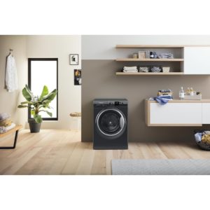 Hotpoint NSWM 864C BS UK N Black 8kg Freestanding Washing Machine - Image 6