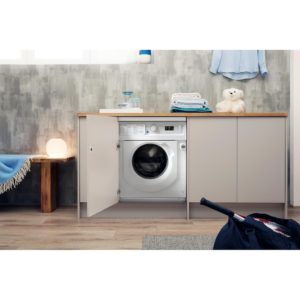 Indesit BI WMIL 71252 UK N Integrated Washing Machine - White - Image 9