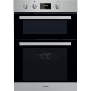 Indesit Aria IDD 6340 IX Electric Double Built-In Oven in Stainless Steel