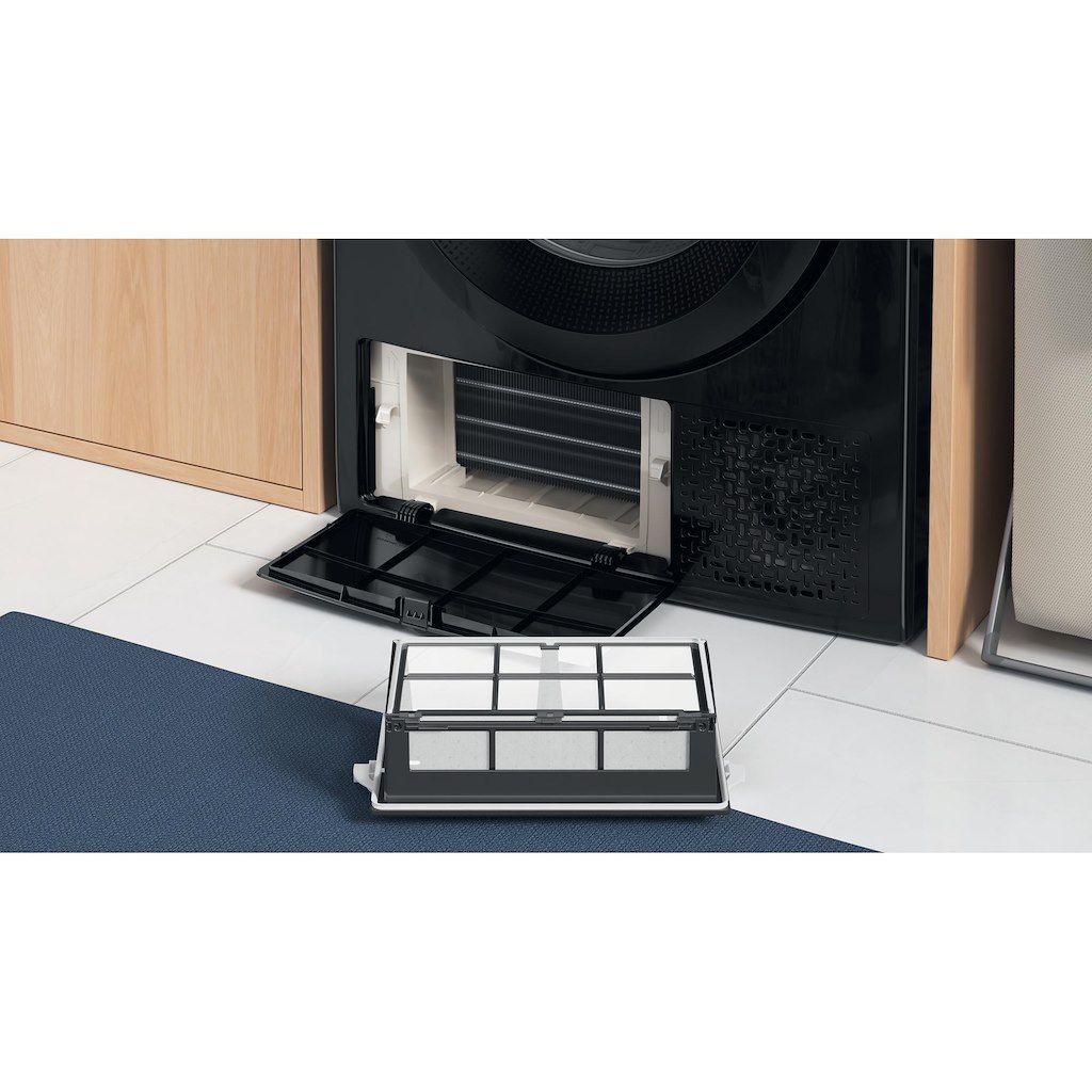 Indesit YT M11 82B X UK 8kg Freestanding Heat Pump Tumble Dryer - Black - Image 8