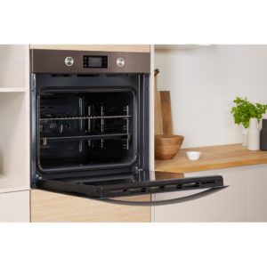 Indesit KFW 3841 JH IX UK Electric Single Built-In Oven - Stainless Steel - Image 7