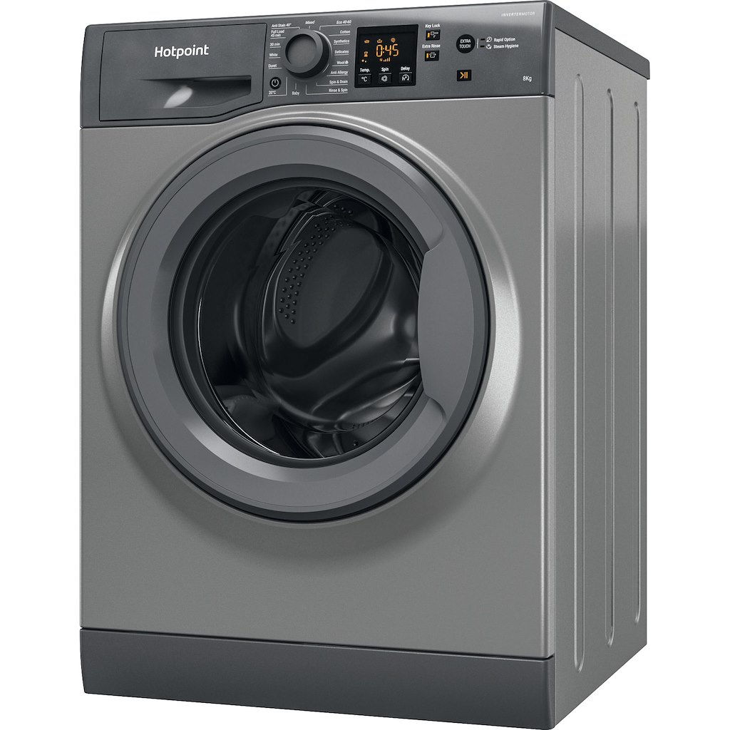 Hotpoint NSWM864CGGUKN Freestanding Washing Machine - Image 2