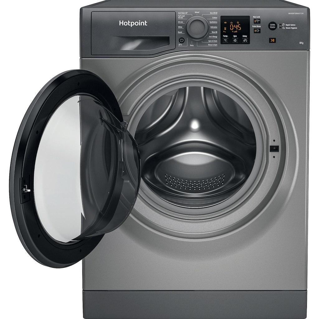 Hotpoint NSWM864CGGUKN Freestanding Washing Machine - Image 3