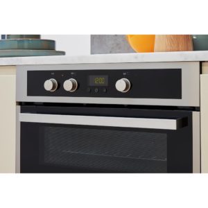 Whirlpool AKL 307 IX Built-Under Double Oven - Inox and Black - Image 9