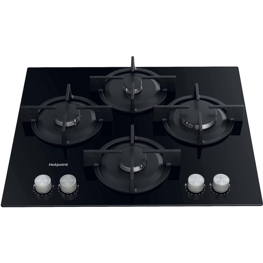 Hotpoint HGS 61S BK Hob - Black - Image 2