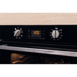 Indesit IFW 6340 BL UK Electric Single Built-In Oven - Black - Image 10