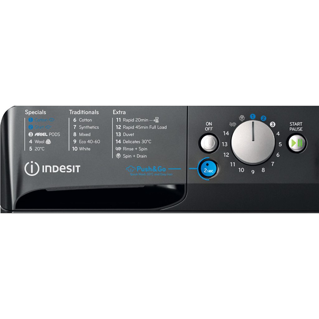 Indesit BWE 91496X KV UK Freestanding 9kg Washing Machine - Image 4