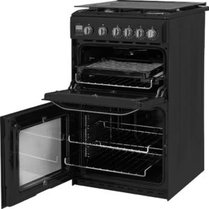 Hotpoint HD5G00CCBK/UK Gas Freestanding 50cm Double Cooker - Black - Image 4